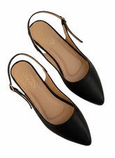 Love Bird Mules Sandals In Black, Mustard And Tea Pink For Ladies-BLACK