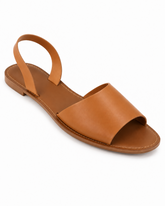 Sugar Pop Flat Sandals With Black, Mustard And Red For Ladies-MUSTARD
