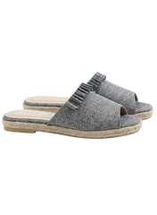 Jute Slides-GREY