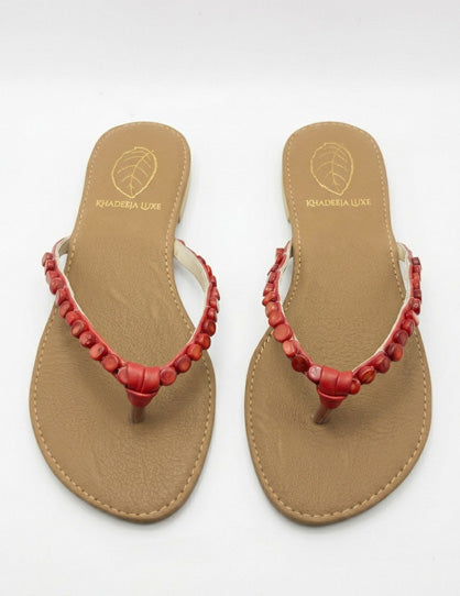 BEADED - RED