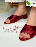 Dinner Date Block Heels 2 Inches Sandals For Her