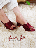 Dinner Date Block Heels 2 Inches Sandals For Her